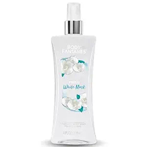 Body Fantasies Signature Fragrance Body Spray, Fresh White Musk, 8 Fluid Ounce